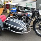 NSU Oldtimer mit Beiwagen