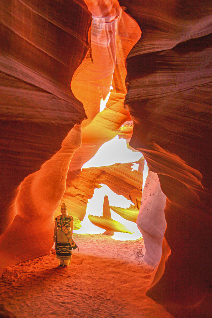 Ntscho-tschi im Antelope Canyon