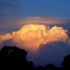 Nuage après la tornade à Steenkerque