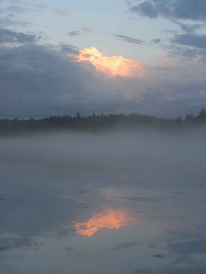 Nuage en feu