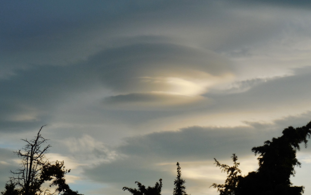 nuage lenticulaire...