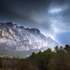 Nuage sur la montagne