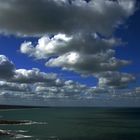 Nuages au dessus des côtes du Cotentin