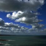 Nuages au dessus des côtes du Cotentin
