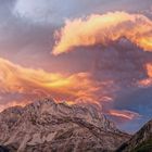 Nuages au lever du Soleil.