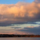 Nuages au soleil couchant