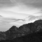 nuages avec de la neige