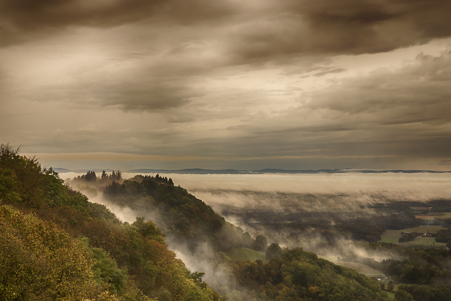 Nuages de brumes