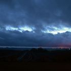 Nuages de pluies et grêles avant le déluge.