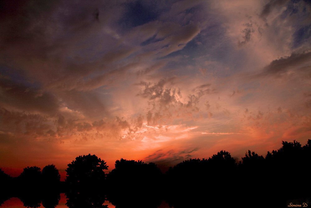 Nuages du soir