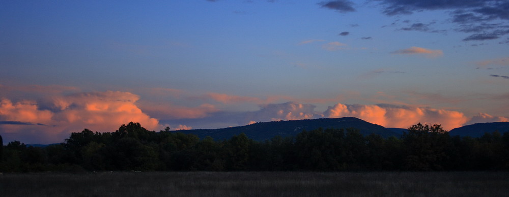 Nuages d'un soir