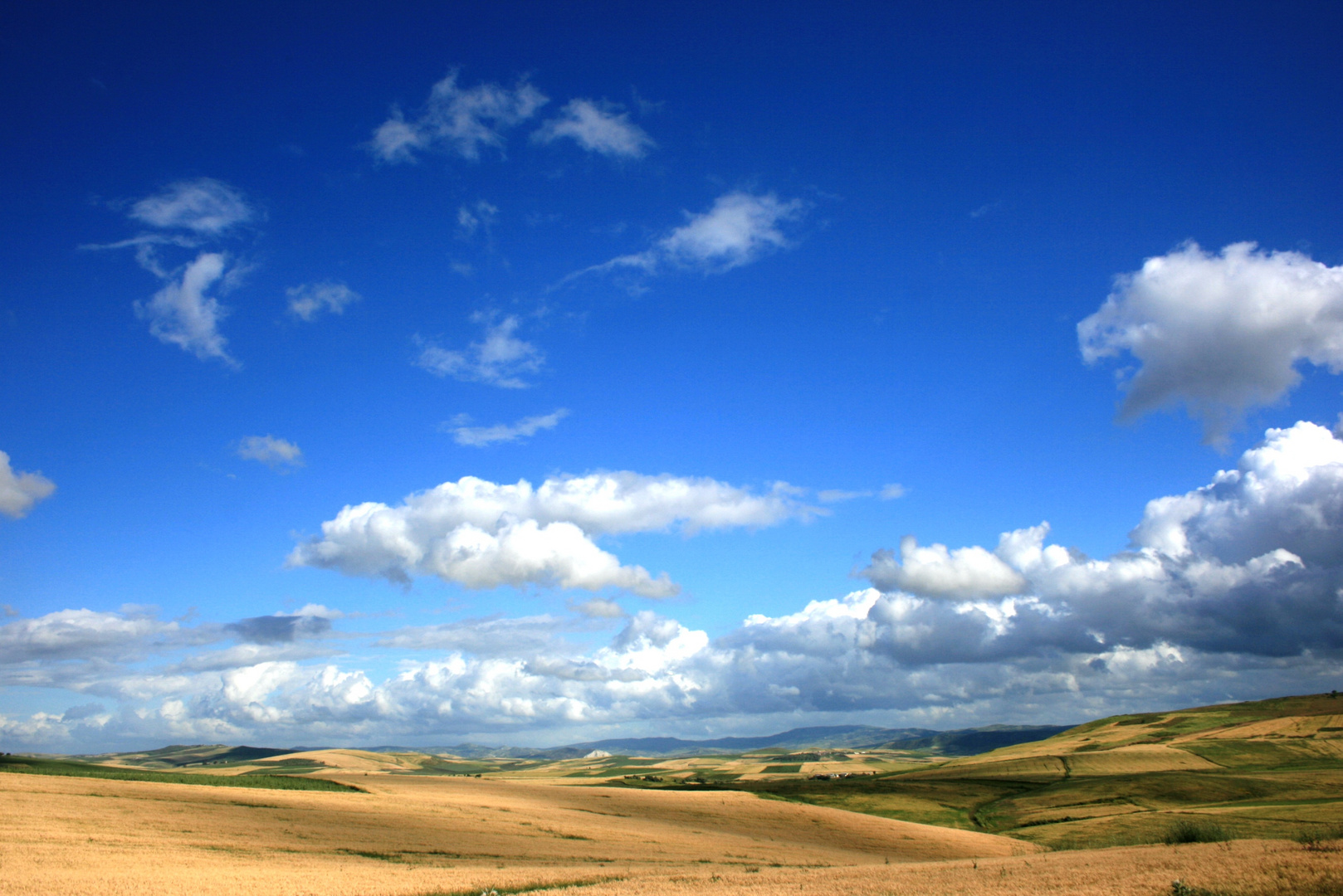 nuages et jeux de lumiere