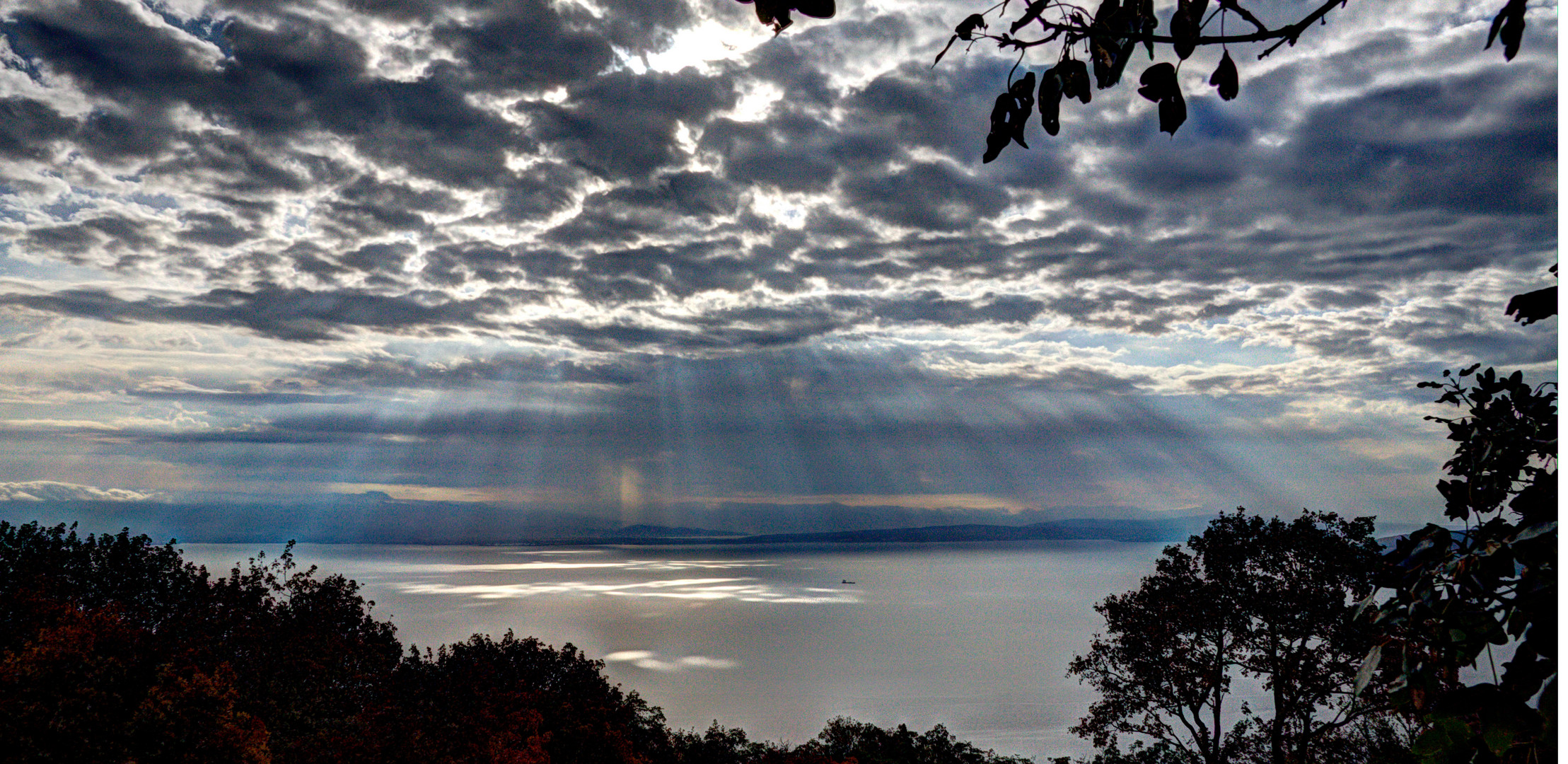 nuages sur l Adriatique