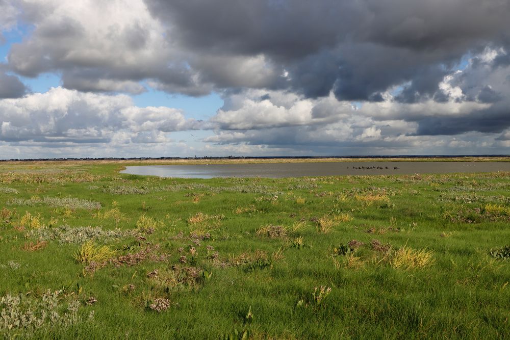 nuages sur la baie de la Somme