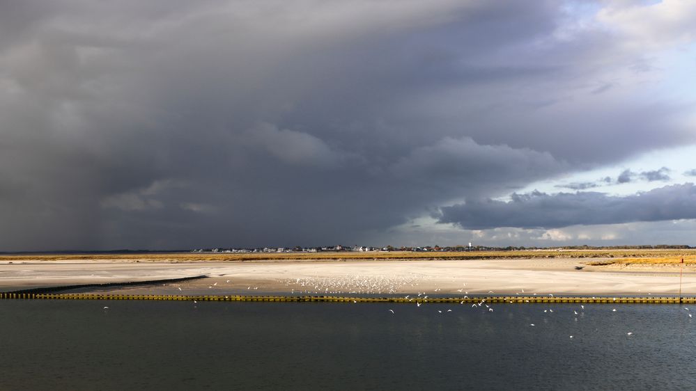 nuages sur la baie de la Somme