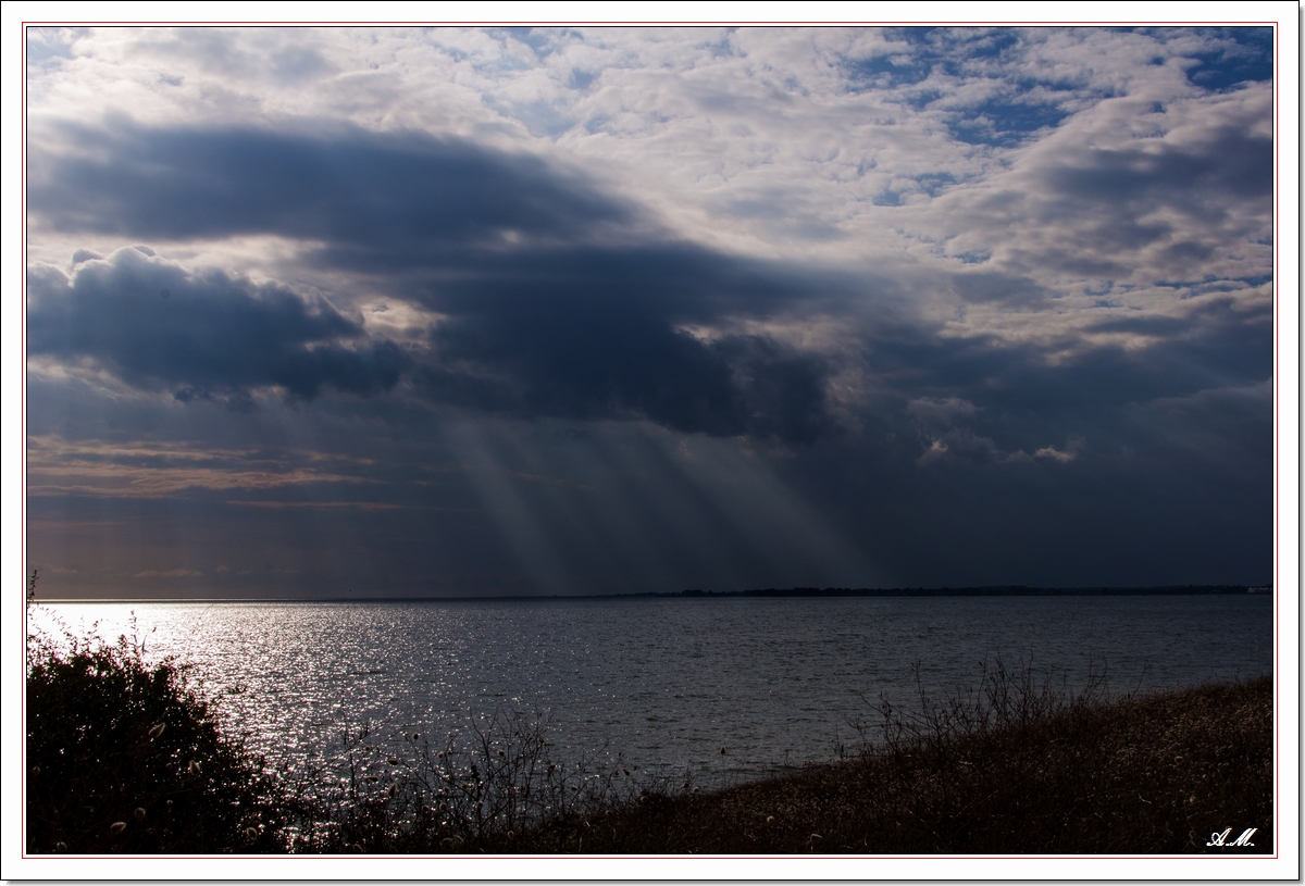 Nuages sur l'Atlantique