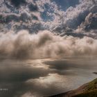 Nuages sur le Lac du Mont Cenis ...