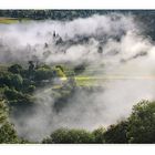 nuages sur le village