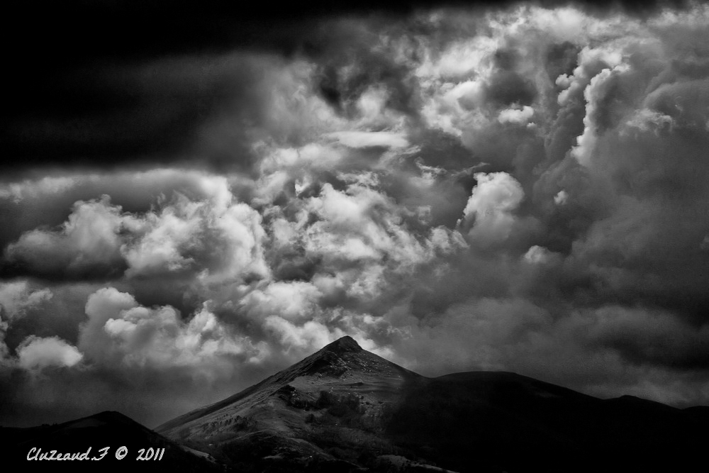 Nuages sur les Pyrénées