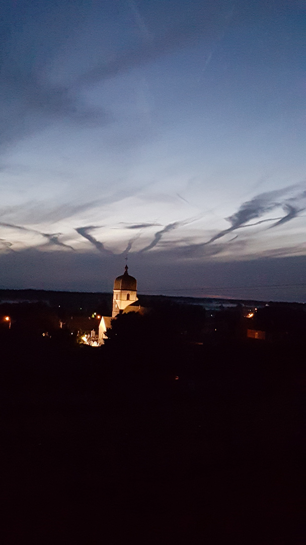 Nuages sur Montholier