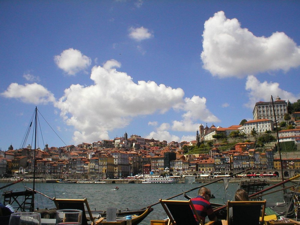 nuages sur porto