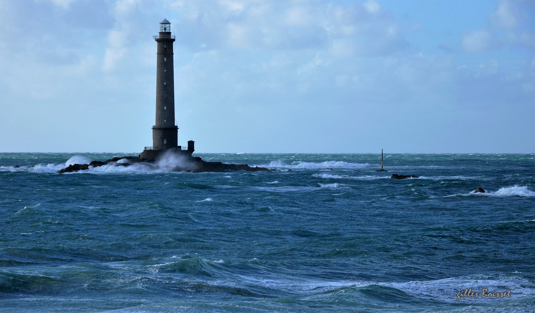 nuances de bleu à Goury