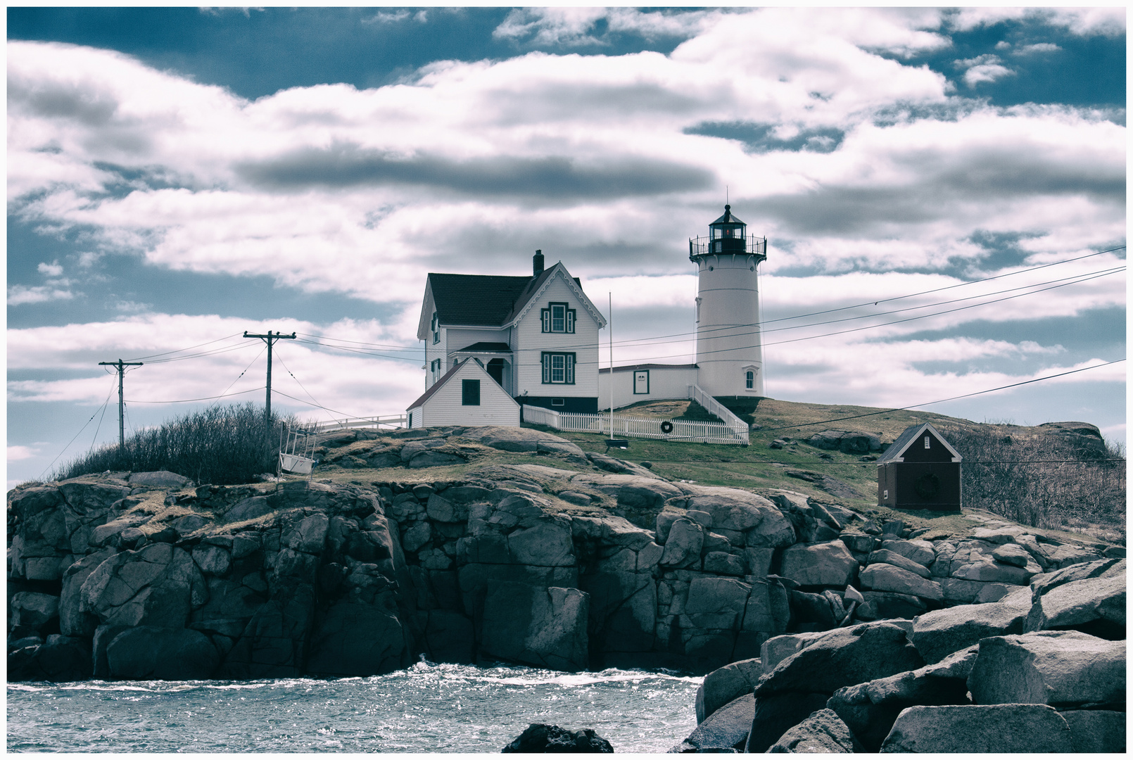 Nubble Light House, York, Me.