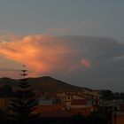 Nube al tramonto Calabria ionica