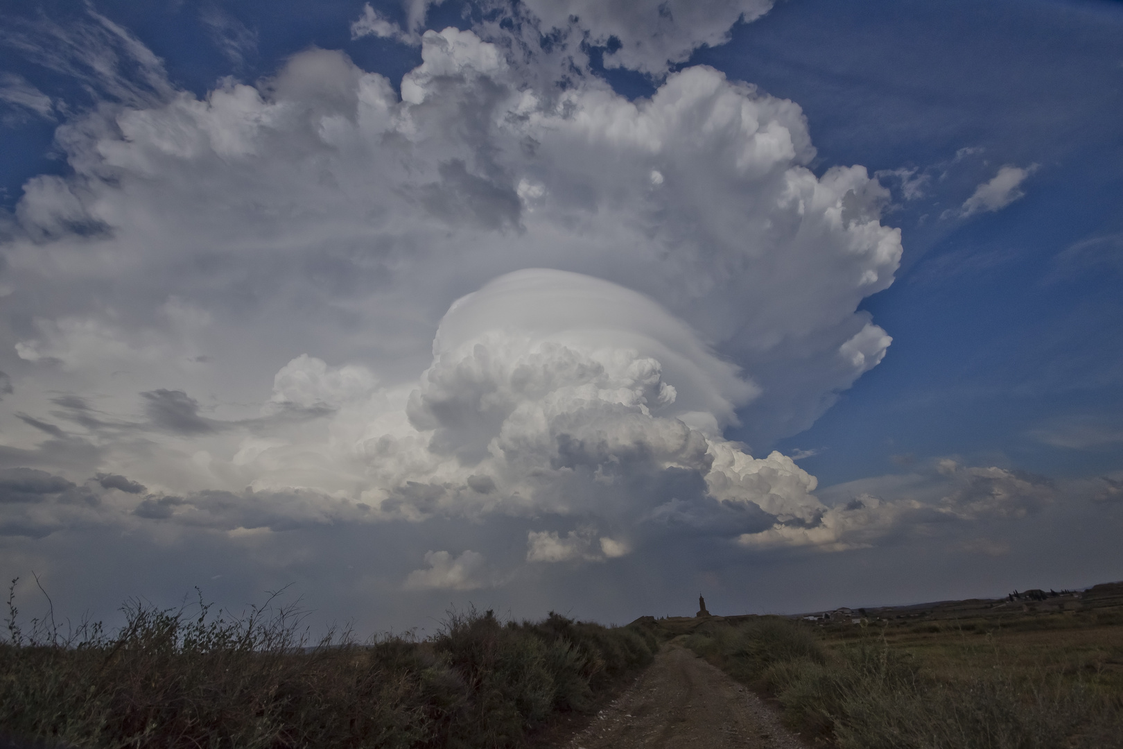 Nube amenazante.