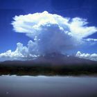 Nube sobre el Teide