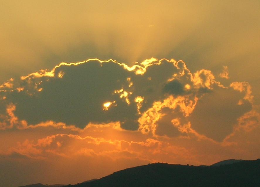 Nubes al atardecer (Benicassim)