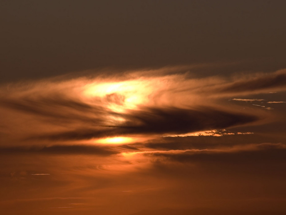 Nubes de amanecer