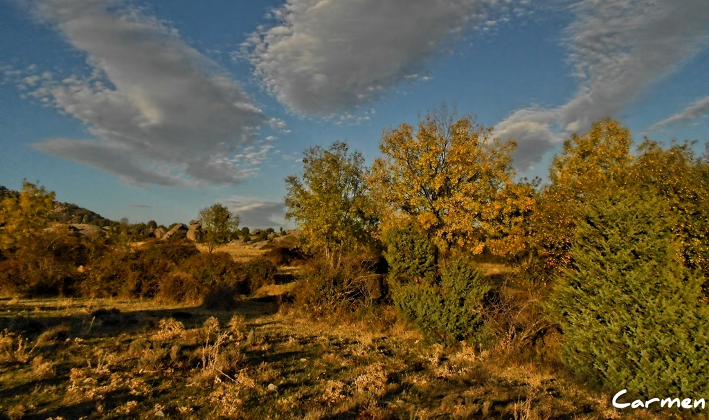 Nubes de otoño