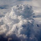 NUBES DE TORMENTA DESDE EL AVION