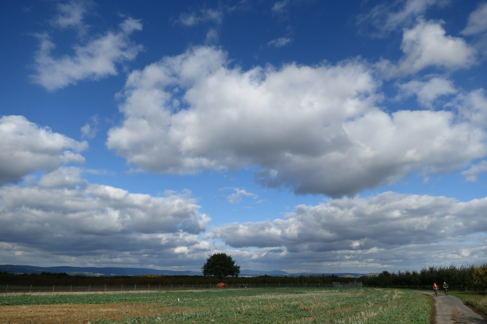 Nubes del otoño