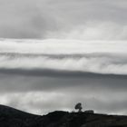 Nubes en el observatorio