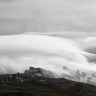 Nubes esquivando el Pico Veleta
