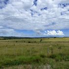 Nubes sobre el campo