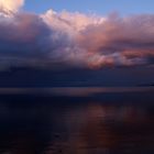 Nubes sobre el Lago Llanquihue