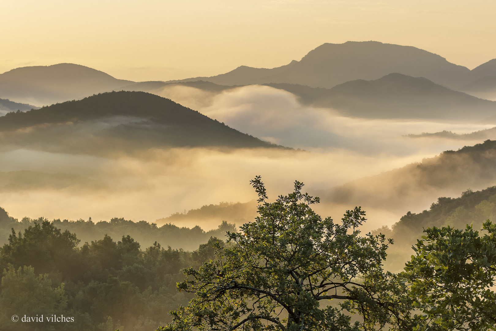 Nubes sobre la Garrotxa