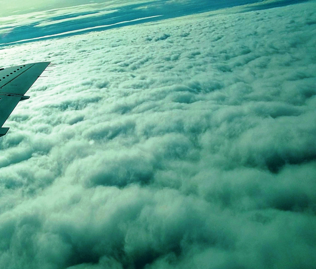 nubes vistas desde arriba...........