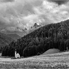 Nubi in val di Funes.