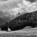 Nubi in val di Funes.