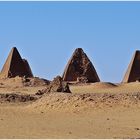 Nubische Pyramiden bei Karima................
