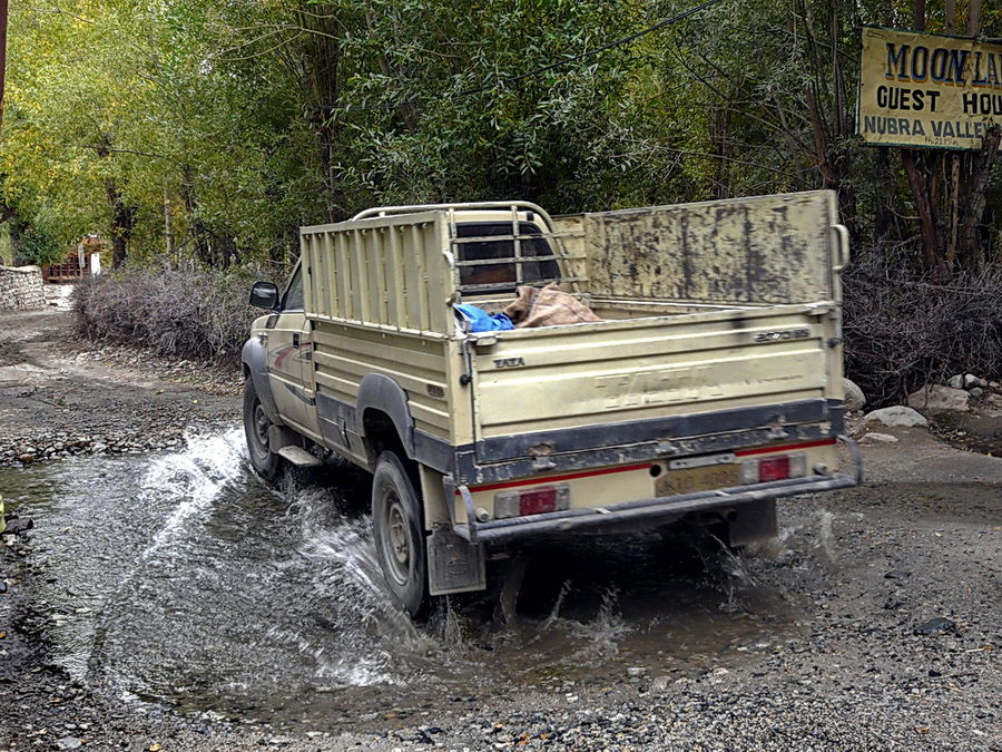 Nubra-Tal Hunder Dorfstrasse