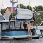 Nude boating