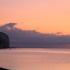 Nuées Roses sur les Falaises ...