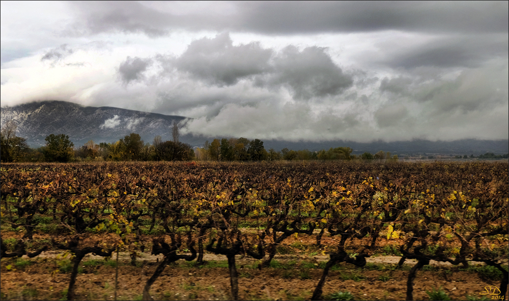 Nuées sur Sainte Victoire.....