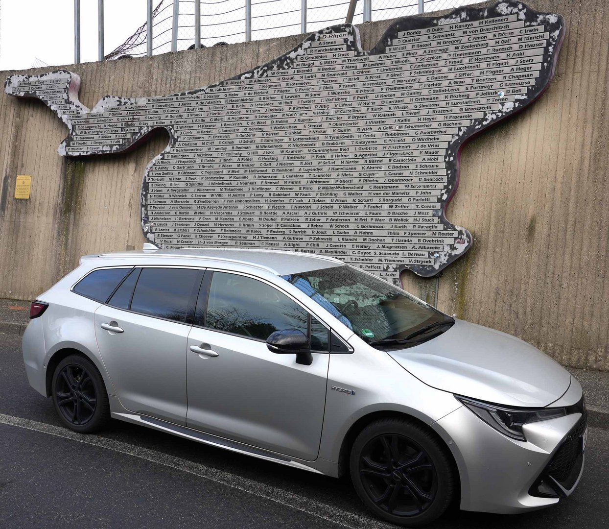 Nürburgring-Fahrerlager Besuch.