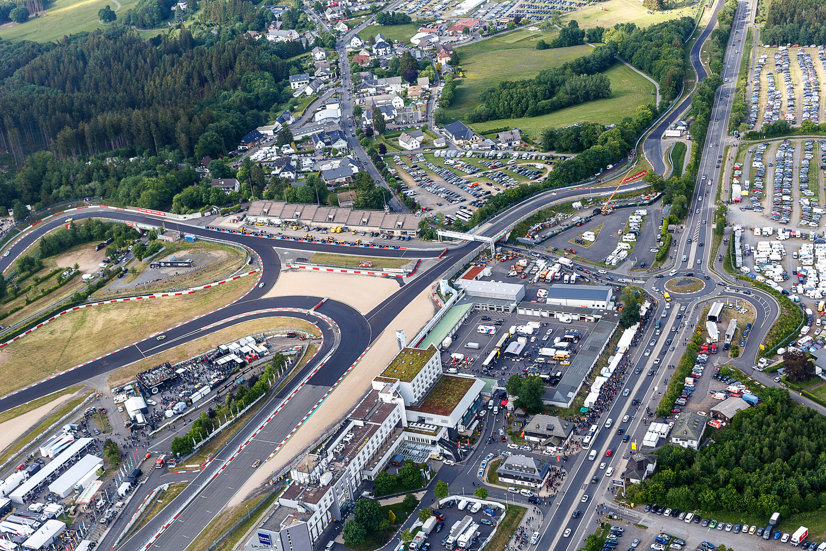 Nürburgring - Start-Ziel, Eingang Nordschleife